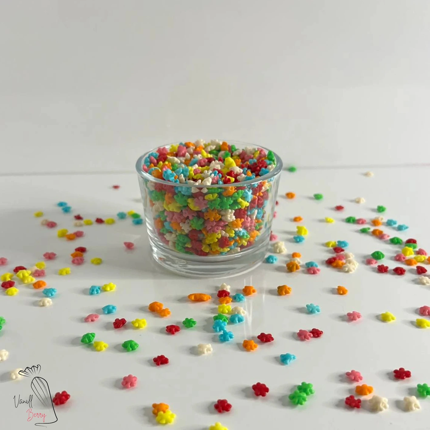 ترافل شکوفه برف 7 رنگ|ترافل شکوفه برف 7 رنگ|خرید ترافل شکوفه برف 7 رنگ وانیلابری