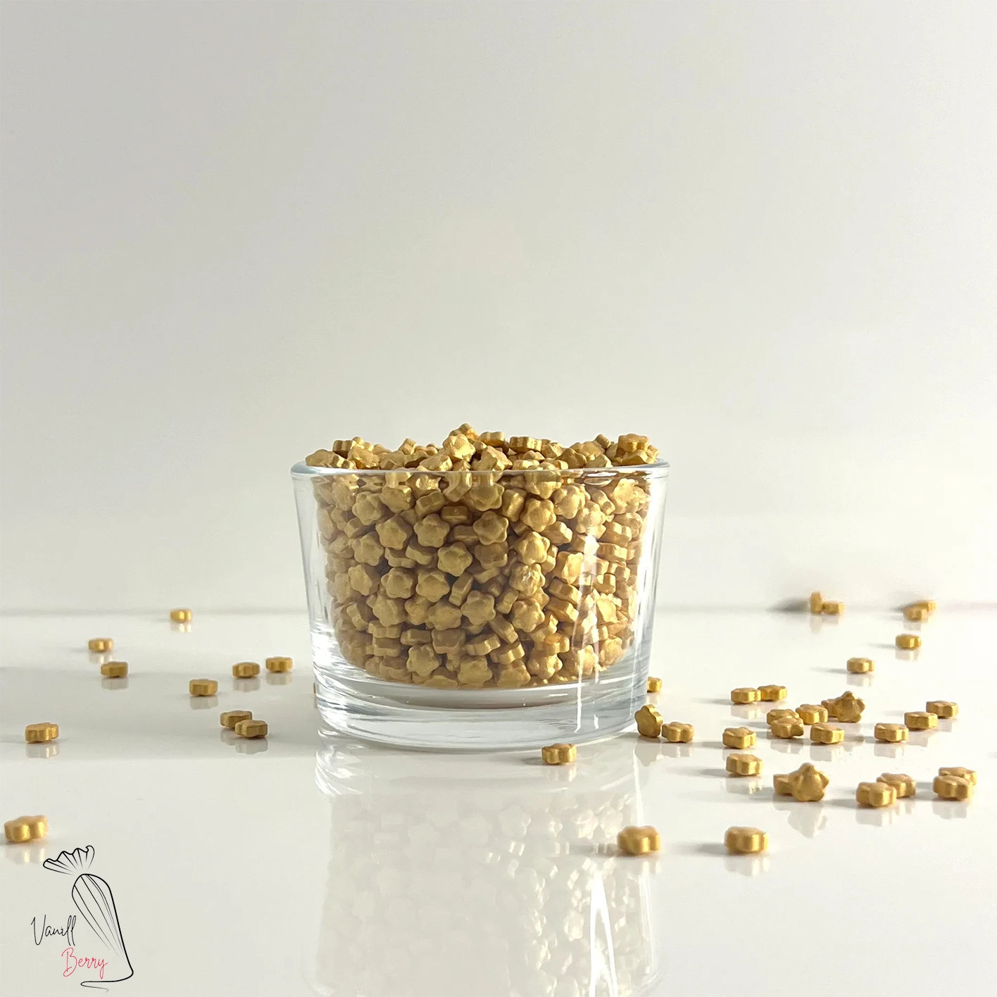 ترافل اشکال متالیک رنگ طلایی