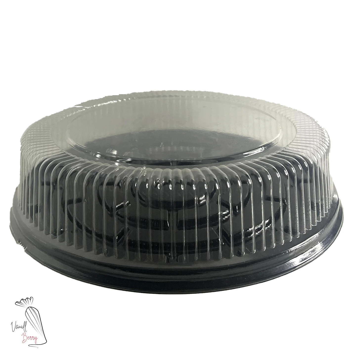 جعبه کیک طلق بزرگ کوتاه