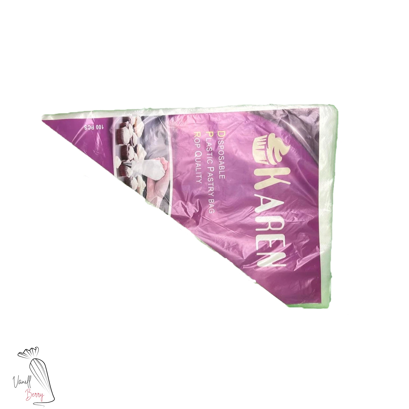 قیف نایلونی بزرگ کارن رنگ بنفش