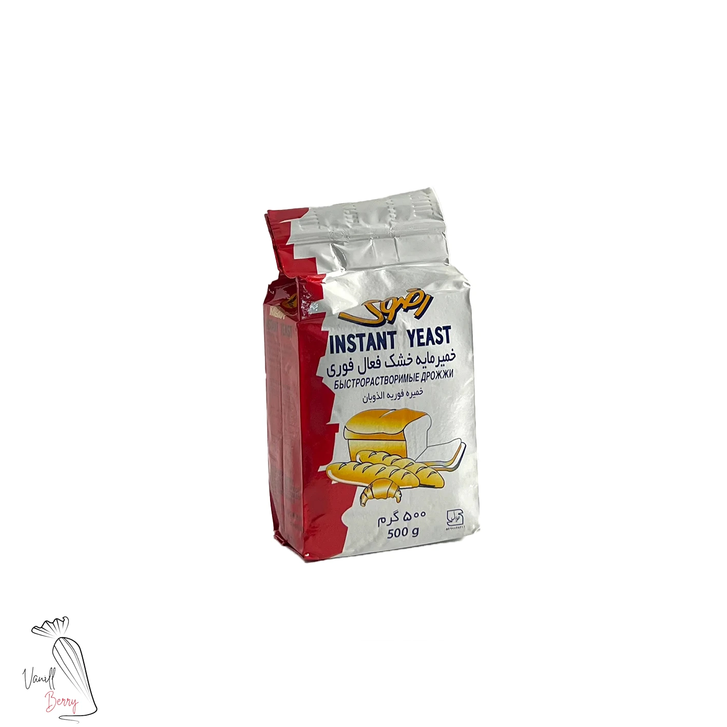 خمیر مایه خشک فعال فوری رضوی ۵۰۰ گرمی|خرید خمیر مایه خشک فعال فوری رضوی ۵۰۰ گرمی وانیلابری