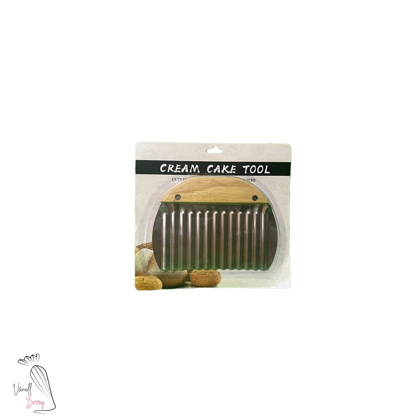 خلال کن استیل دسته چوبی