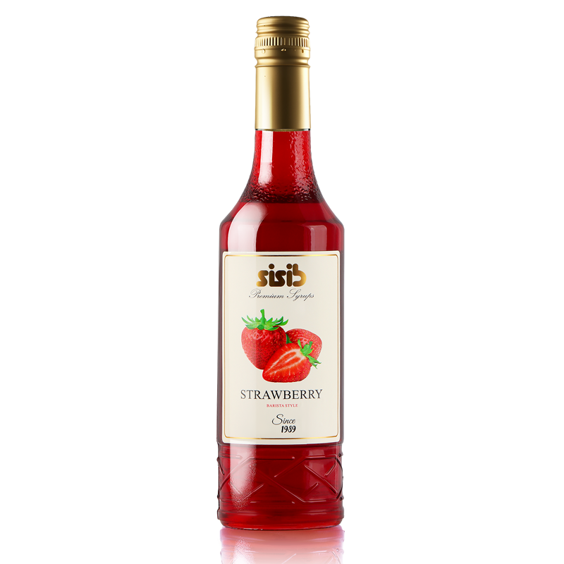 سیروپ توت فرنگی برند سی سیب